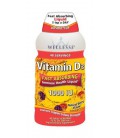 Wellesse Vitamin D3 Liquid 1000 IU, Natural Berry Flavor, 16 ounce Bottle (Pack of 3)