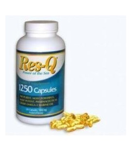 Res-Q 1250 - highest grade EPA & DHA, essential omega-3 fatty acids on the market today ~ 1 - 200 Capsule Bottle