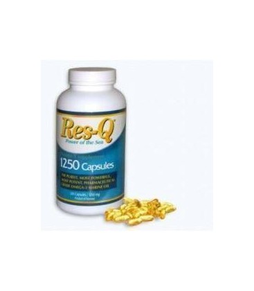 Res-Q 1250 - highest grade EPA & DHA, essential omega-3 fatty acids on the market today ~ 1 - 200 Capsule Bottle