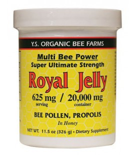 YS Royal Jelly/Honey Bee - R.J.+B.P.Propol/, 12000 mg, 11.5 oz gel