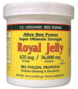 YS Royal Jelly/Honey Bee - Royal Jelly Super Ultimate Strength, 20.3 oz gel