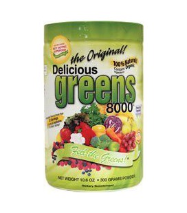 Delicious Greens 8000 Original Flavor 10.60 Ounces