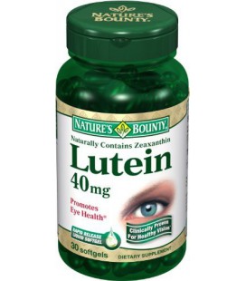 Nature's Bounty Lutein 40 Mg, 30-Count