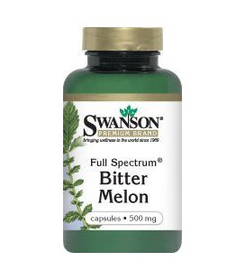 Full-Spectrum Bitter Melon 500 mg 60 Caps by Swanson Premium