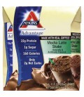 Atkins - Atkins Advantage Mocha Latte Shake, 4 drinks