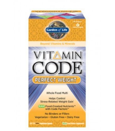 Garden of Life Vitamin Code Perfect Weight Multi 120 -Count Capsules Box