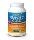 Vitamin D3 GOLD - 1000 IU, 360 Softgels (GMO-free, Preservative-free, USP Grade Vitamin D from natural source)