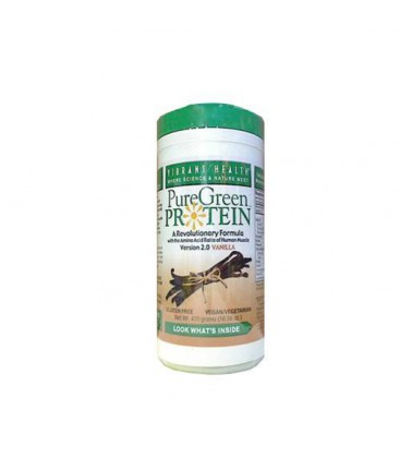 Vibrant Health Puregreen Protein, Vanilla, 16.58-Ounces