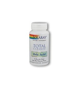 Solaray - Total Cleanse Uric Acid - 60 Vegetarian Capsules