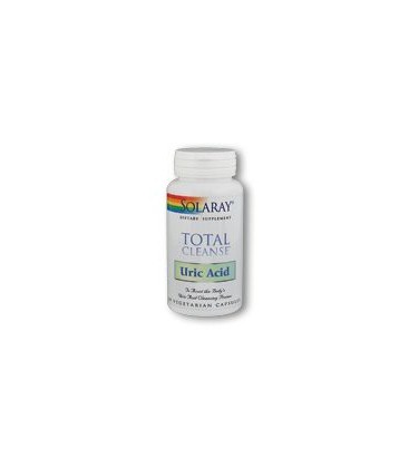 Solaray - Total Cleanse Uric Acid - 60 Vegetarian Capsules