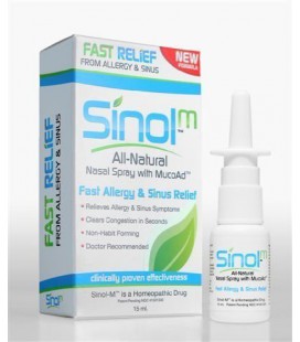 Sinol Allergy and Sinus Relief Nasal Spray 15 ml