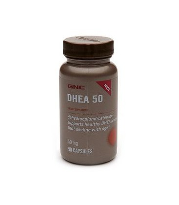 GNC DHEA 50, Capsules, 90 ea