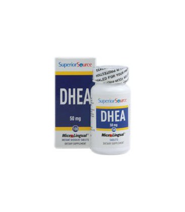 Superior Source DHEA Multivitamin, 50 mg, 100 Count