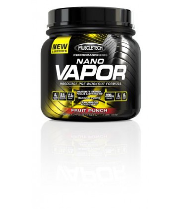 Muscletech Nano Vapor Performance, Fruit Punch, 1.2 Pound