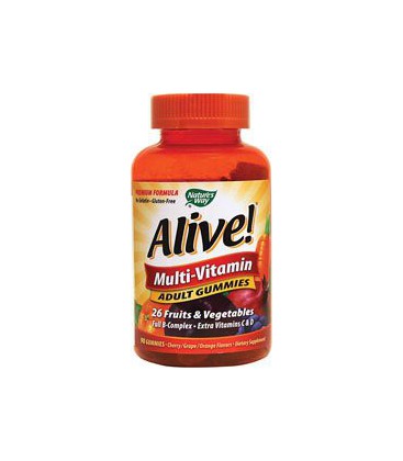 Nature's Way Alive Adult Multi-Vitamin Gummies, 90 Count