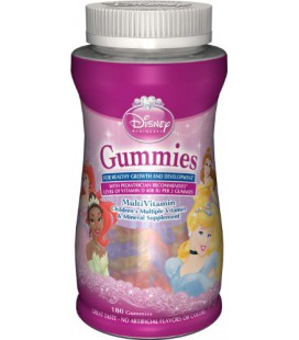 Disney Princess Multi Vitamin Gummies, 180-Count