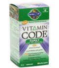 Garden of Life Vitamin Code Perfect Family Multi 120 CNT CAP, Box