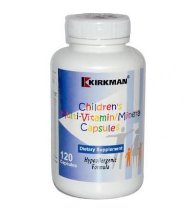 Children's Multi-Vitamin/Mineral, Hypoallergenic Formula, 120 Capsules