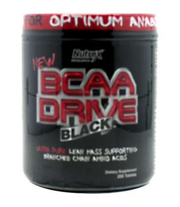 Nutrex BCAA Drive Black, 200 Tablets