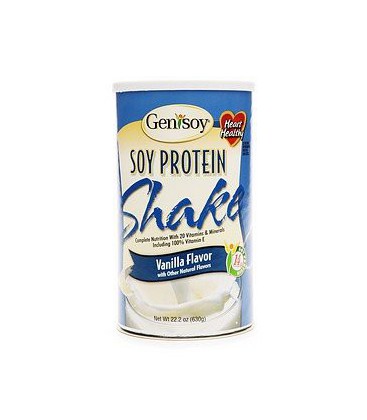 GeniSoy Soy Protein Shake, Vanilla 22.2 oz (630 g)