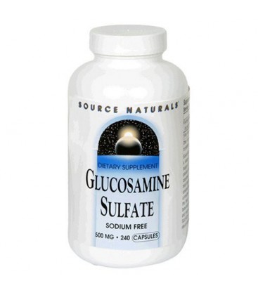 Source Naturals Glucosamine Sulfate 500mg, 240 Capsules