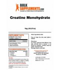 BulkSupplements Pure Micronized Creatine Monohydrate Powder (1 Kilogram)