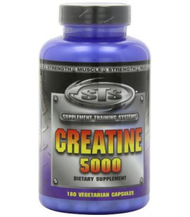 STS Creatine 5000, 180 Vegetarian Capsules