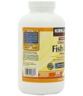 Kirkland Signature Natural Fish Oil Concentrate with Omega-3 Fatty Acids, 400 Softgels