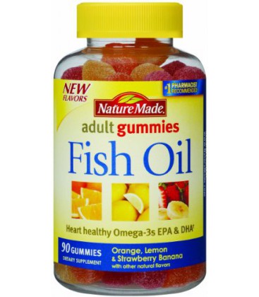 Nature Made Fish Oil Adult Gummies, 90 Count