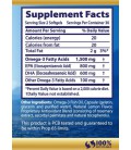 Fish Oil - Premium Pharmaceutical Grade Omega 3 Triple Strength Nutritional Supplements