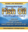 Fish Oil - Premium Pharmaceutical Grade Omega 3 Triple Strength Nutritional Supplements