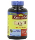 Nature Made Fish Oil Omega-3, 1200mg, 100 Softgels