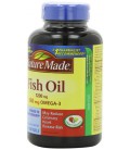 Nature Made Fish Oil Omega-3, 1200mg, 100 Softgels