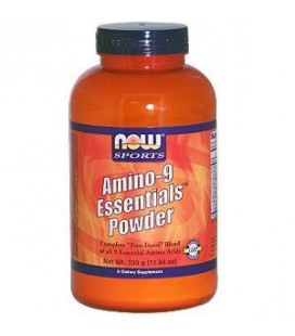 Now Foods Amino-9 Essentials Powder, 330-Grams