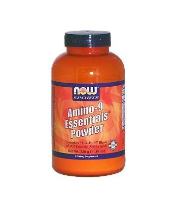 Now Foods Amino-9 Essentials Powder, 330-Grams