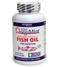 Omega Mint Fish Oil Capsules 1750mg/serving - Human Only - 100 Softgels