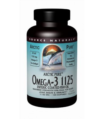 Source Naturals Arcticpure Omega-3 1125 Fish Oil, 1,125mg, 120 Count