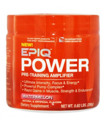 EPIQ - Power Pre-Training Amplifier Watermelon 40 Servings - 280 Grams