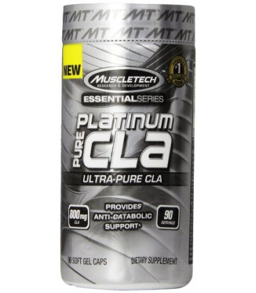 MuscleTech Platinum Pure CLA Supplement, 800mg, 90 Count