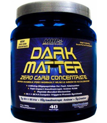 Maximum Human Performance Dark Matter Zero Carb Concentrate, Blue Raspberry, 13 Ounce