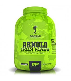 Arnold Schwarzenegger Series Arnold Iron Mass Supplement, Banana Cream, 5 Pound