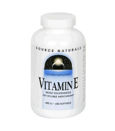 Source Naturals Vitamin E, Natural Mixed Tocopherols, 400 IU