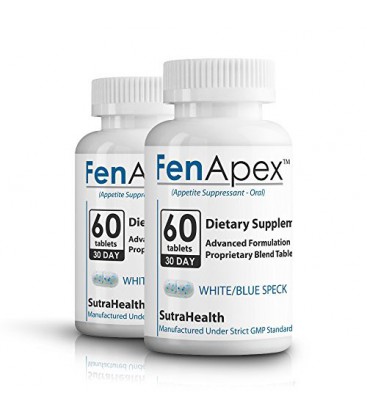 FenApex White/Blue Speck Tablets 60 Day Supply Advanced Appetite Suppressant