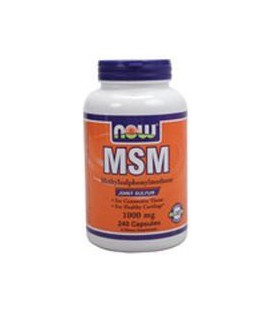 MSM 1000 mg by Now Foods 240 Capsules