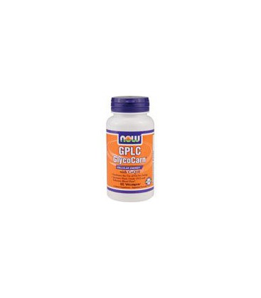 NOW Foods GPLC GlycoCarn with CoQ10, 60 Vcaps