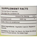 Biotech Nutritions D-Aspartic Acid Dietary Supplement, 3000 mg., 200 Count