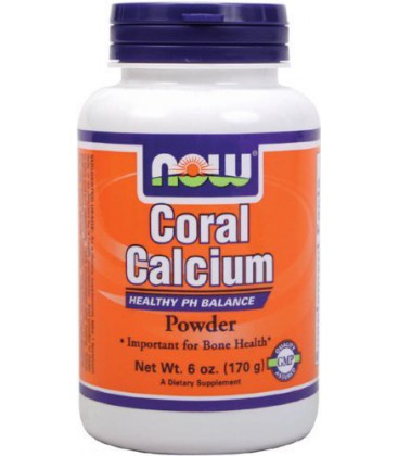 NOW Foods Coral Calcium Powder, 6 Ounces