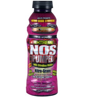 WWSN NOS Pumped, Grape, 12-Count