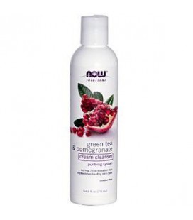 Now Foods Green Tea Cleanser, Pomegranate, 8-Ounce