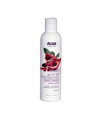 Now Foods Green Tea Cleanser, Pomegranate, 8-Ounce
